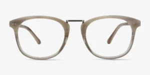 Rentangle Gray EyeGlasses